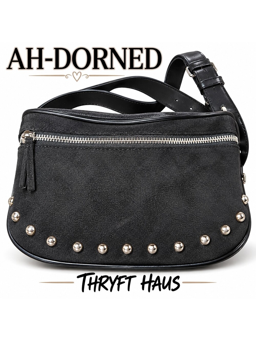Convertible Crossbody / Fanny Pack / Belt BagAdjustable wide strap,